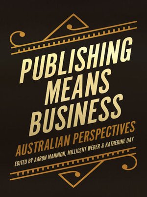cover image of Publishing Means Business